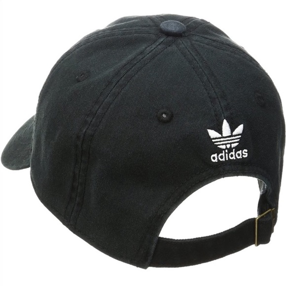 🆕🔥ADIDAS SUPER CUTE&STYLISH COMFY FIT BASEBALL HAT BLACK&WHITE LOGO ON FRONT - Picture 3 of 6